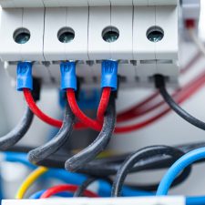 Close up picture of an electric fuse in domestic use